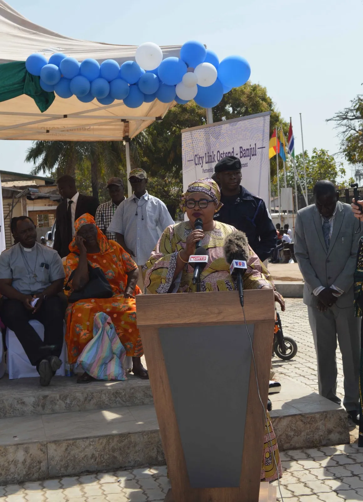 BCC Commemorates 20th Anniversary of City Link Ostend-Banjul Partnership, Unveils New Edifice